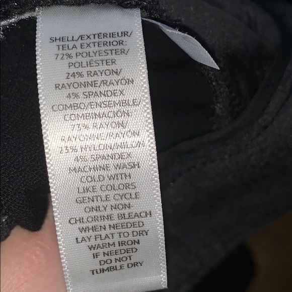 Ann Taylor Loft Grey & Black Riding Type Pants - Picture 8 of 9